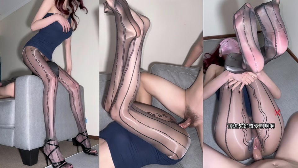 丝袜长腿潮喷女神【猫猫碎冰冰、趣趣】最新原版剧情新作-表姐勾引臭弟弟内射，对话淫荡